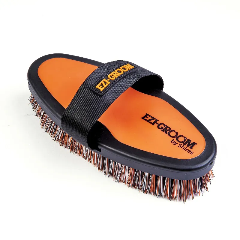 EZI-GROOM Grip Large Body Brush in Orange
